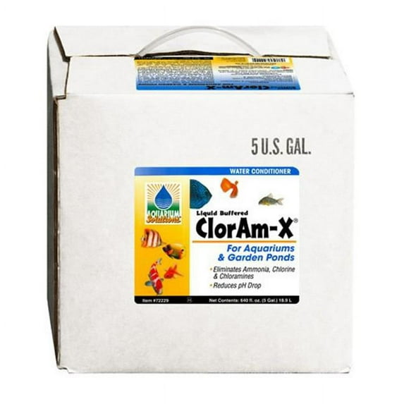 Hikari 72229 ClorAm-X for Aquarium, 5 gal