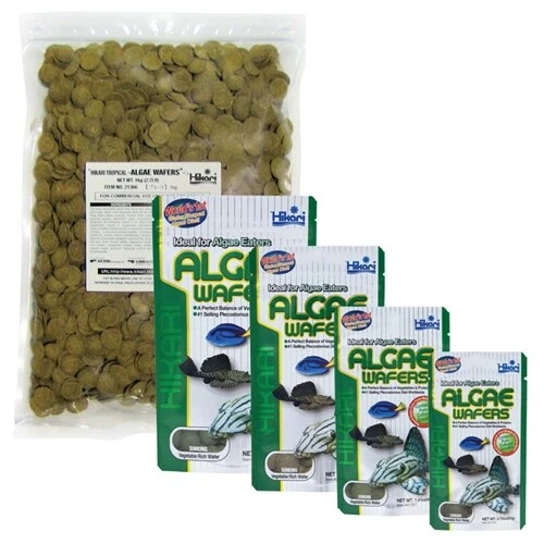 Hikari Algae Wafers (1.41 oz) for Fish Tank Aquarium Food