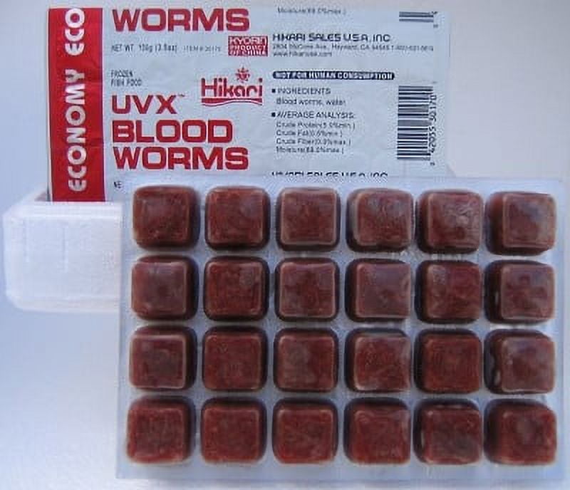 Ocean Free Frozen Blood Worms 0.07 kg Wet Young, Adult Fish Food Price in  India - Buy Ocean Free Frozen Blood Worms 0.07 kg Wet Young, Adult Fish  Food online at