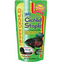 Hikari Cichlid Staple Large Floating Pellets 8.8oz Fish Food Daily Diet