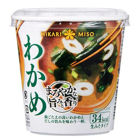 Hikari Cup Miso Soup Wakame Authentic Japanese Flavor for a Healthy Meal - Tokyo Snack Land