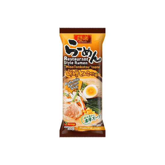 Hikari Menraku Miso Ramen 6.5 oz (Pack Of 12)