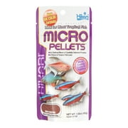 Hikari Micro Pellets Semi-Floating Pellets Freshwater Tropical Fish Food, 1.58 Oz
