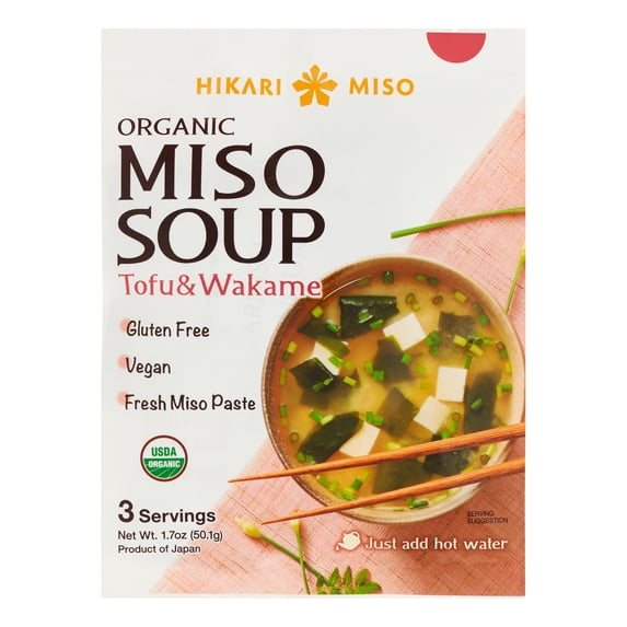 Hikari Organic Instant Miso Tofu 3P, 1.7 Oz