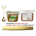 thumbnail image 1 of Hikari Organic Miso Brown Rice Miso paste 14.1oz 400g (Pack 1) Plus NineChef Brand Coffee Spoon, 1 of 5