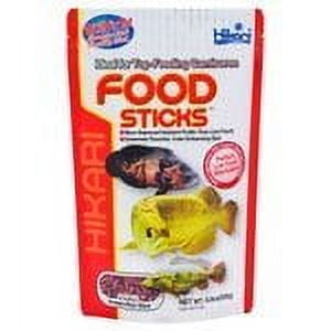 Hikari Food Sticks Floating Protein Rich Fish Food Top Feeding Carnivores 8.8-Oz