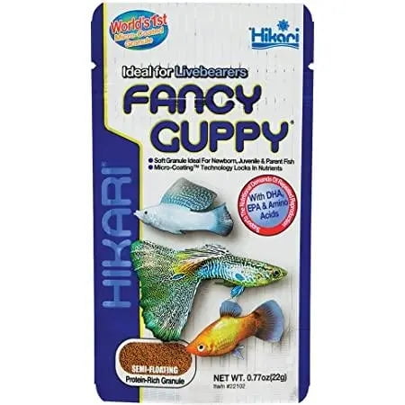 Hikari USA Tropical Fancy Guppy Fish Food 0.77 oz.