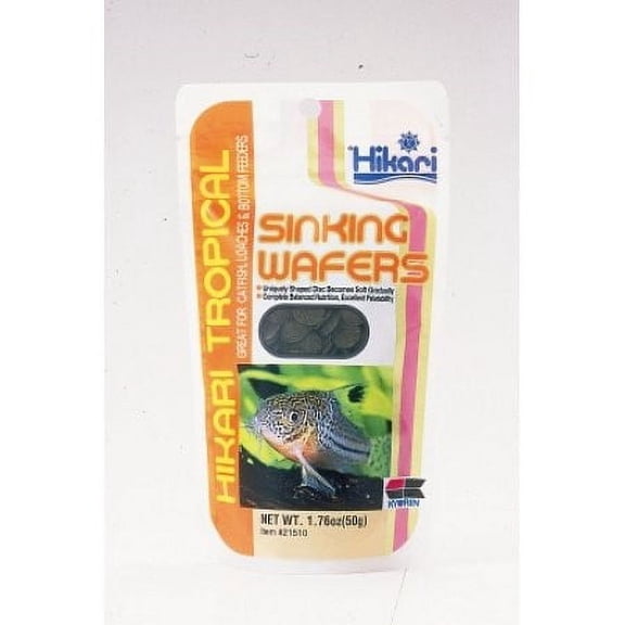 Hikari Usa Inc. Hik Food Sink Tropical Wafer 1.76 Ounce