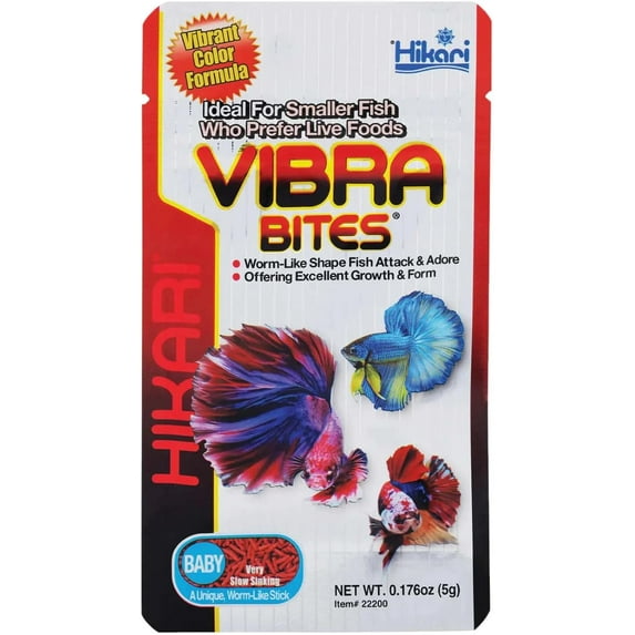 Hikari Vibra Bites Baby Fish Tropical Fish Food