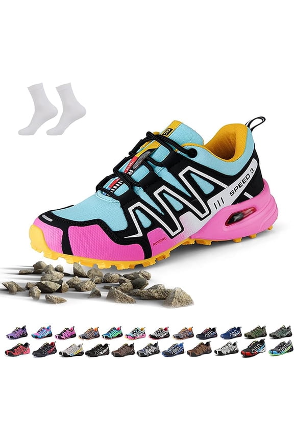 Shoes for Men Women, Hike Balance Orthopedic Walking Shoes, Outdoor Breathable Lightweight Non-Slip Comfort Slip-On Oorthopedic Hiking Sneakers