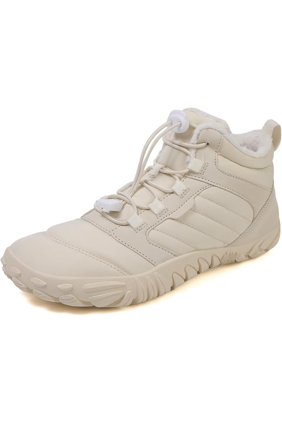 Barefoot Boots Women Men, Winter Footwear Barefoot Shoes Wide Toe Highly Elastic Non-Slip Walking Hiking Sneakers for Mens Womens
