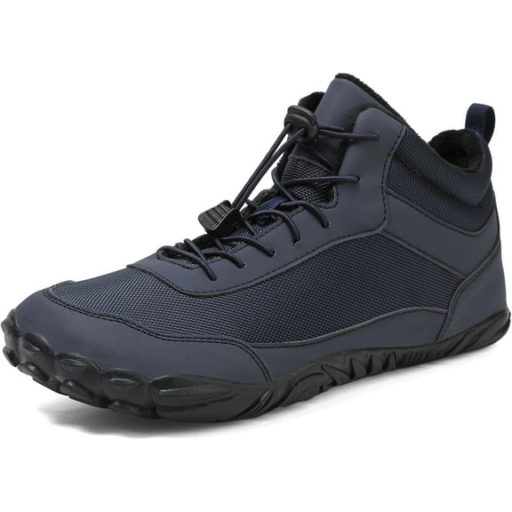 Barefoot Boots Women Men, Winter Footwear Barefoot Shoes Wide Toe Highly Elastic Non-Slip Walking Hiking Sneakers for Mens Womens