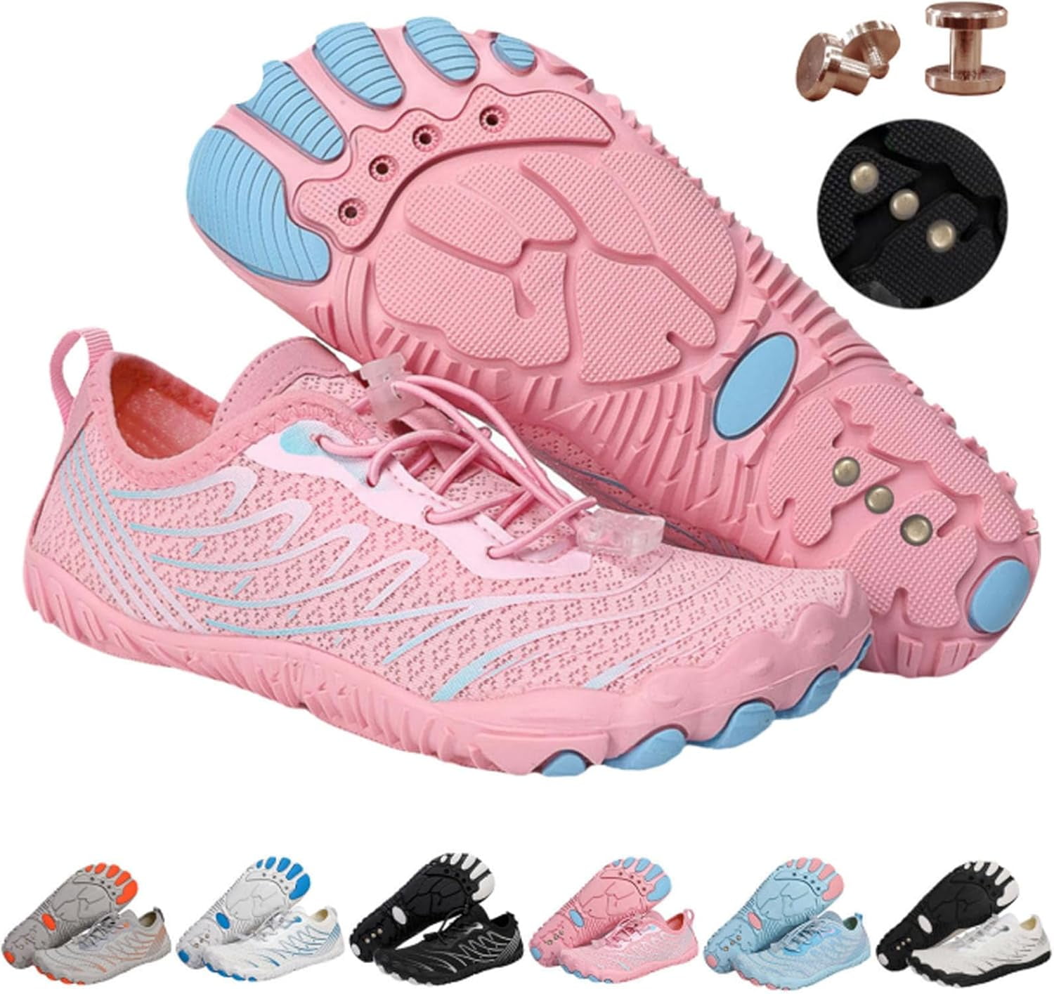 Scarpe Barefoot Con Rame | Unisex | Impermeabili E Antiscivolo | Per Cammino Naturale E Sport Acquatici - Foto 7