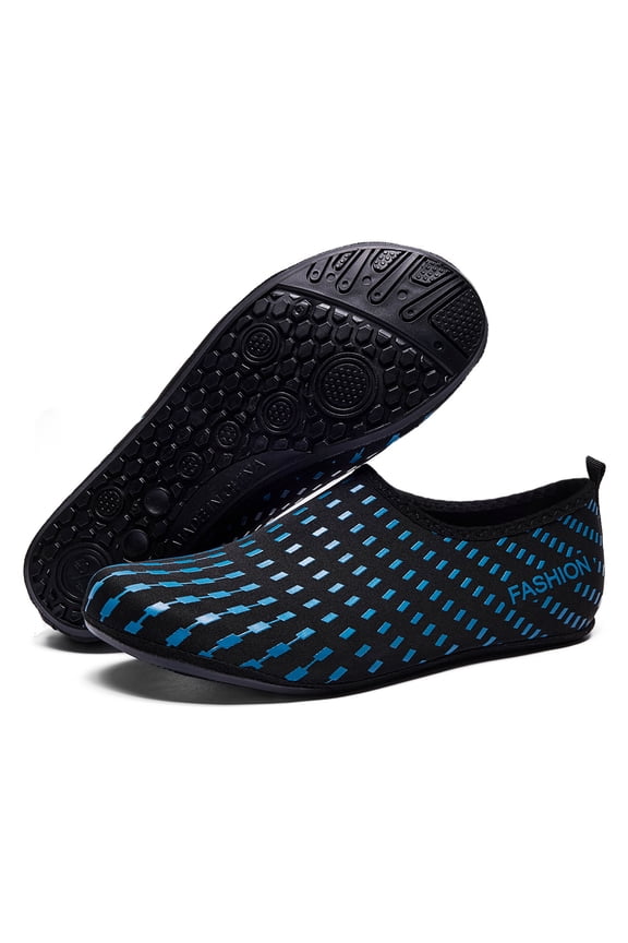 Hike Barefoot Shoes Lightweight Zero-Drop Barefoot Shoes with Wide Toe Box Non-Slip Tread Ultra-Stretch Breathable Mesh | Women’s Minimalist Hiking Sneakers for Outdoor Summer Daily Wear,Blue 39