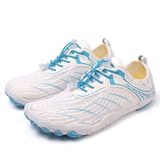 Hike Barefoot Shoes for Women Men, Quick Dry Water Shoes, Beach Pool Aqua Walking Hiking Swim Surf Shoes, Non-Slip Athletic Footwear Wide Toe Water Shoes, Yoga & Outdoor Activities