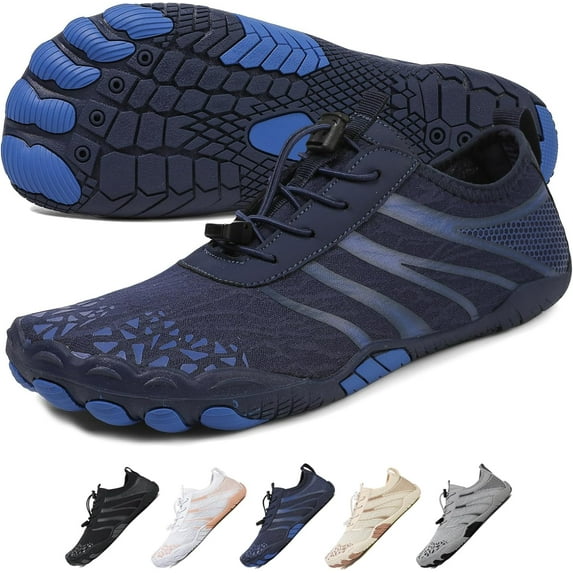 Hike Barefoot Shoes for Womens Men,Quick Dry Water Shoes,Beach Pool Aqua Swim Surf Hiking Walking Shoes,Non-Slip Athletic Footwear Wide Toe Water Shoes