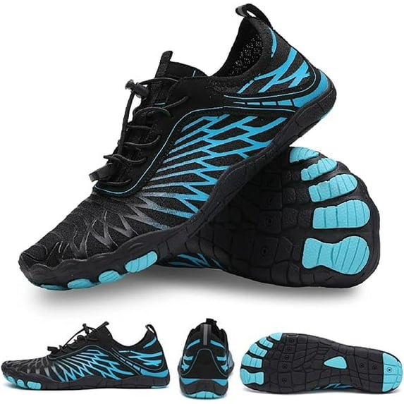 Hike Barefoot Shoes for Women Men Breathable & Non-Slip Athletic Footwear Wide Toe Water Shoes