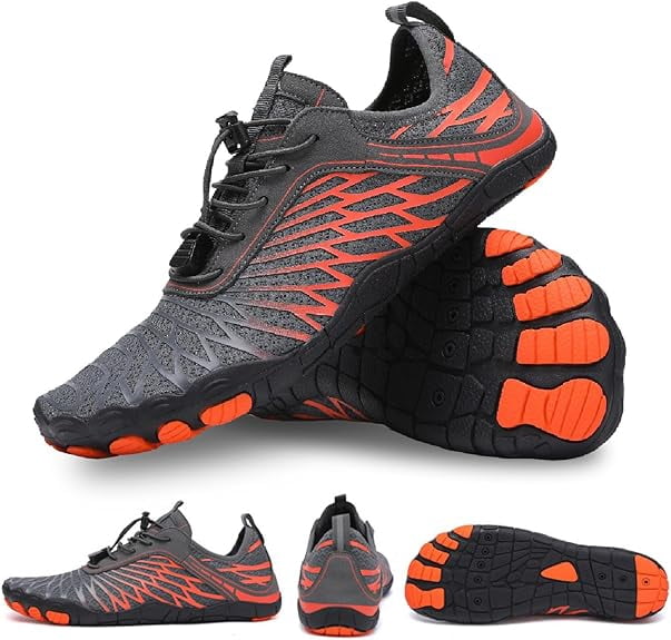 Hike Barefoot Shoes for Women Men Breathable & anti-slip Athletic Footwear Wide Toe Water Shoes