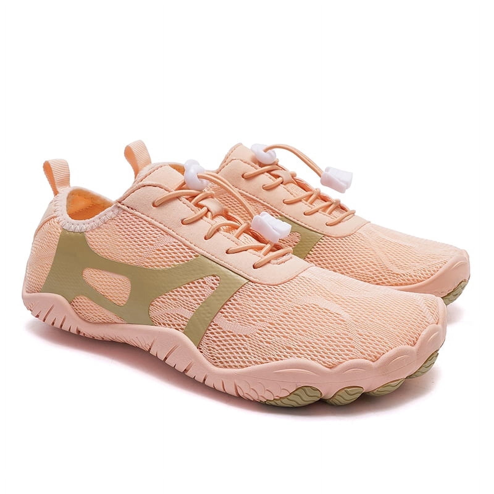 HOYUFEI Hike Barefoot Shoes for Women, Womens Water Shoes, Hiking Healthy Footwear - Wide Toe Box Non-Slip Outdoor Sports Zero Drop Shoes