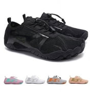 HOYUFEI Hike Barefoot Shoes for Women, Womens Water Shoes, Hiking Healthy Footwear - Wide Toe Box Non-Slip Outdoor Sports Zero Drop Shoes