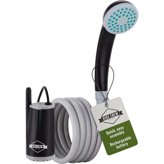 Hike Crew 0.9 Gal Portable Shower Kit with Pump