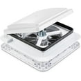 thumbnail image 1 of Hike Crew 11" RV Roof Vent Fan 12V Intake/Exhaust Manual with Screws, Garnish & White Lid, 1 of 6