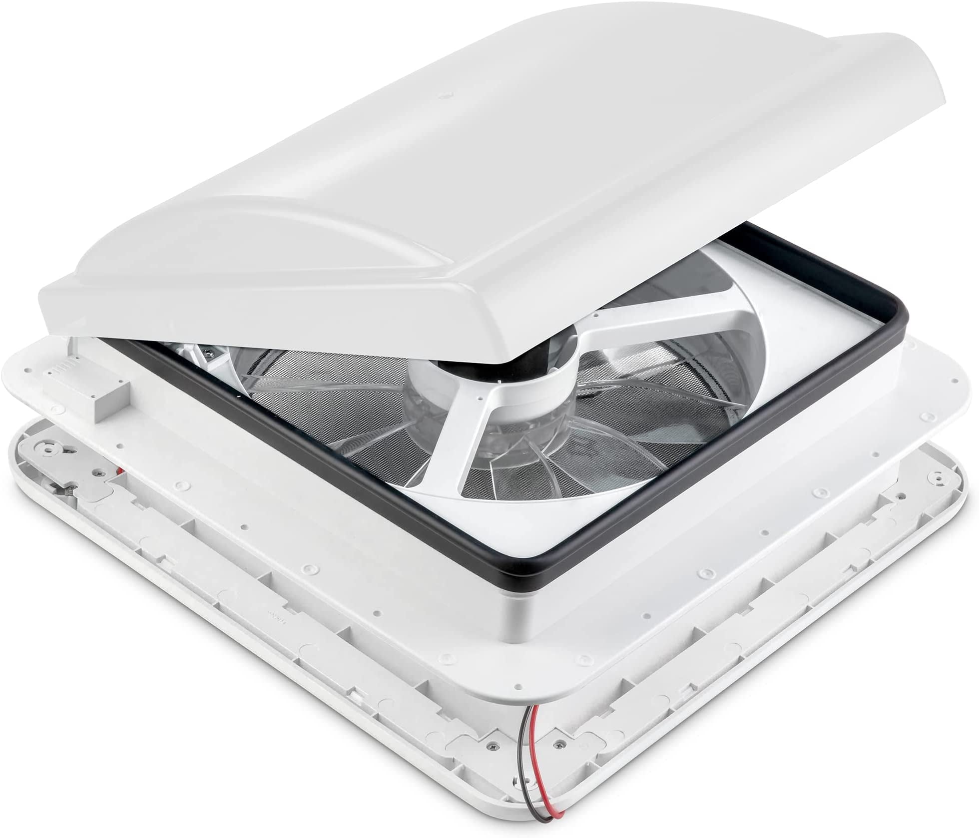Hike Crew 14” RV Roof Vent Fan,12V Motorhome Fan Manual Open/Close ...
