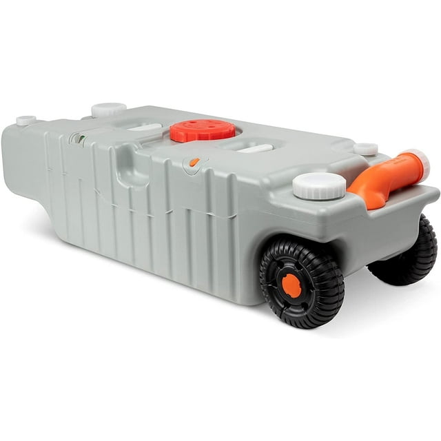 Hike Crew HCCHH568, 19.8 Gallon Polyethylene Portable RV Sewer Holding Tank for Black Water