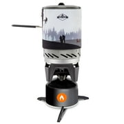 Hike Crew Portable Stove & Cooking System with 1L Pot, Propane Burner Cooktop with Handle (HICOCS5)