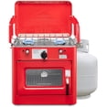 thumbnail image 1 of Hike Crew Camping Stove & Oven 2-Burner Portable Propane Cooker with Igniter Thermometer Carry Bag, 1 of 7