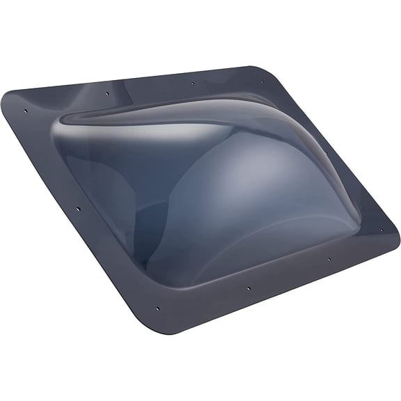 Hike Crew RV Skylight Universal Skylight Window Replacement Cover - Smoked Lid, 18" x 26"