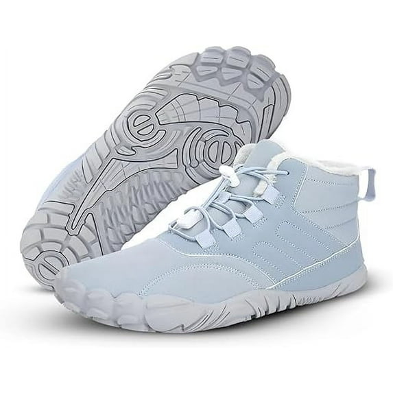 Hike Footwear Caspar Pro - Non-slip & waterproof winter barefoot shoes Walking, Hiking Boots For Women Men (Unisex)