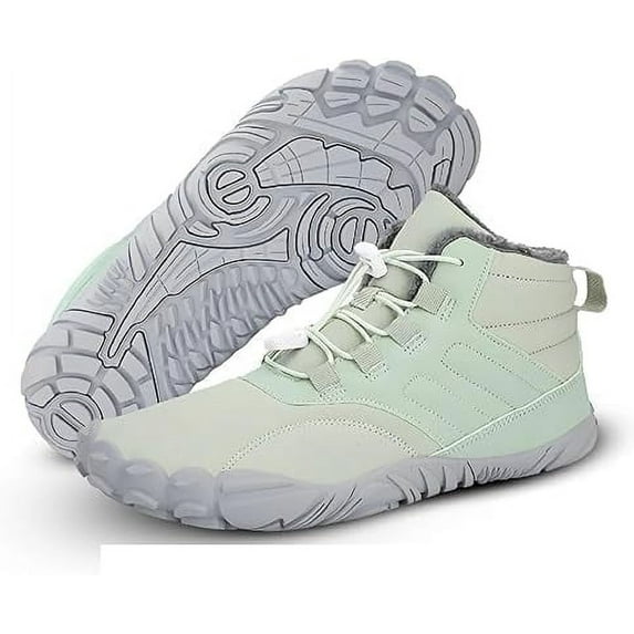 Hike Footwear Caspar Pro - Non-slip & waterproof winter barefoot shoes Walking, Hiking Boots For Women Men (Unisex)