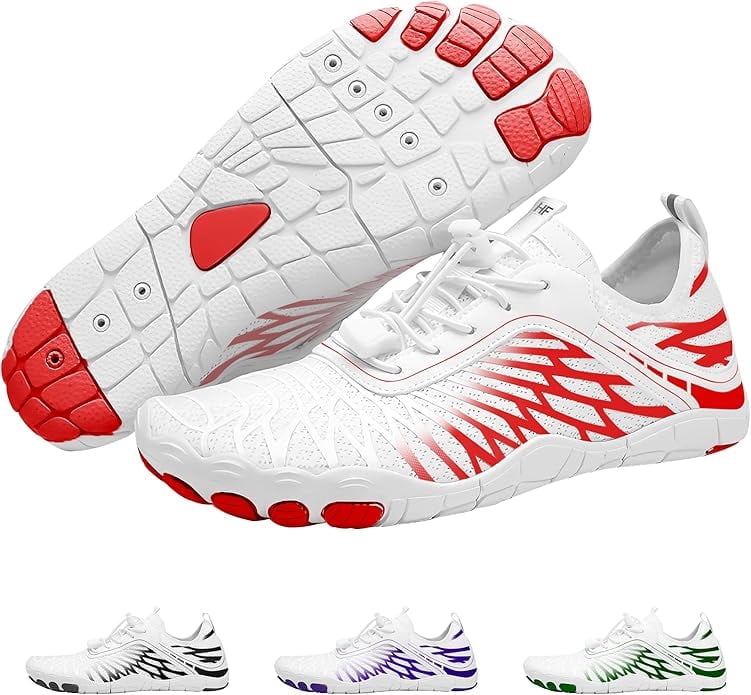 Hike Footwear HF Stride Sneakers White Barefoot Lightweight M 11 W 13 NWT Amazon.com | Hike Footwear HF Stride – Hands-Off & Ergonomic  main image 4