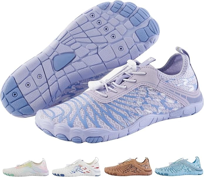 Hike Footwear HF Signature Lavender Healthy & Non-slip Barefoot Shoes Unisex, Walking and Daily Wear