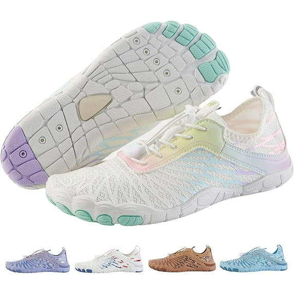 Hike Footwear HF Signature Rainbow Healthy & Non-slip Barefoot Shoes Unisex, Walking and Daily Wear