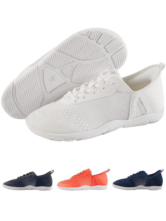 HF Stride Barefoot Shoes for Women Men | Slip on Wide Toe Box | Zero Drop | Lightweight Walking Hiking Boots| Pain Relief