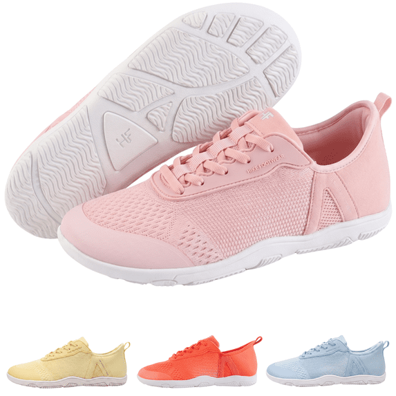 Hike Footwear HF Stride Barefoot Shoes for Women Men | Slip on Wide Toe Box | Zero Drop | Lightweight Walking Hiking Boots| Pain Relief