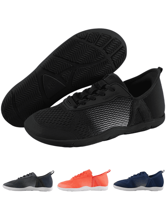HF Stride Barefoot Shoes for Women Men | Slip on Wide Toe Box | Zero Drop | Lightweight Walking Hiking Boots| Pain Relief