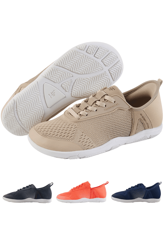 HF Stride Barefoot Shoes for Women Men | Slip on Wide Toe Box | Zero Drop | Lightweight Walking Hiking Boots| Pain Relief