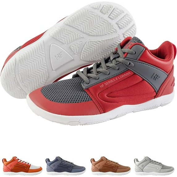 Hike Footwear Lorana Sneakers – Ergonomic Barefoot Shoes for Everyday Comfort, Stylish Walking Unisex Footwear