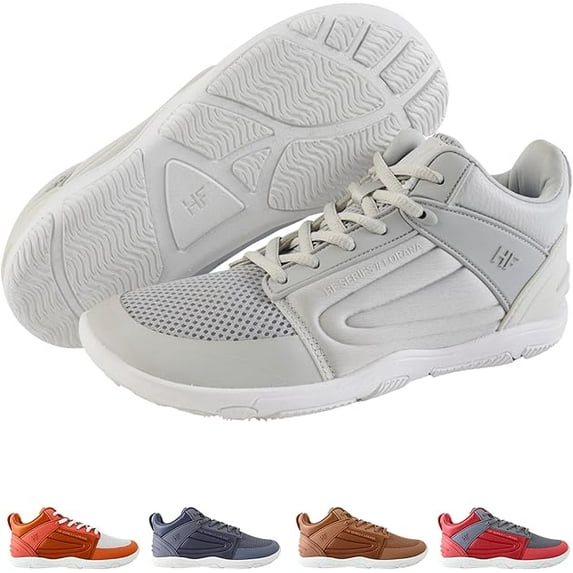 Hike Footwear Lorana Sneakers – Ergonomic Barefoot Shoes for Everyday Comfort, Stylish Walking Unisex Footwear