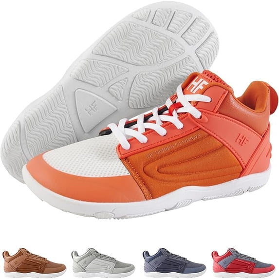 Hike Footwear Lorana Sneakers – Ergonomic Barefoot Shoes for Everyday Comfort, Stylish Walking Unisex Footwear