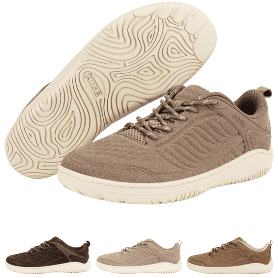 Hike Footwear Ridge Plus Barefoot Hiking Trail Shoes, Low-Cut, Zero Drop Sole, Barefoot Shoes for Women Men