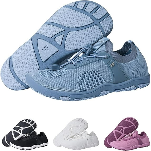 Hike Footwear Theora Pro Barefoot Shoes - Wide Toe Box, Breathable Lightweight Ergonomic Shoes for Walking & Hiking, Non-Slip Durable Sole, Zero Drop for Women and Men