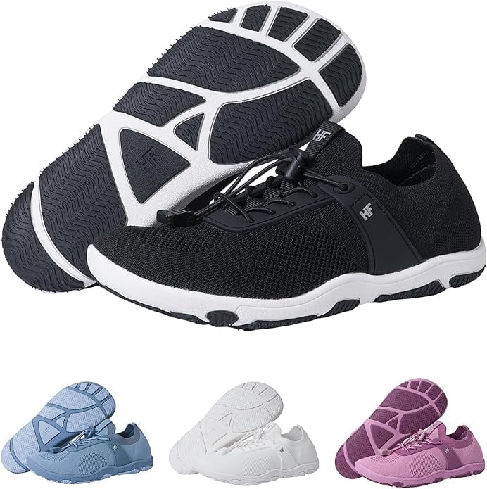 Hike Footwear Theora Pro Barefoot Shoes - Wide Toe Box, Breathable Lightweight Ergonomic Shoes for Walking & Hiking, Non-Slip Durable Sole, Zero Drop for Women and Men