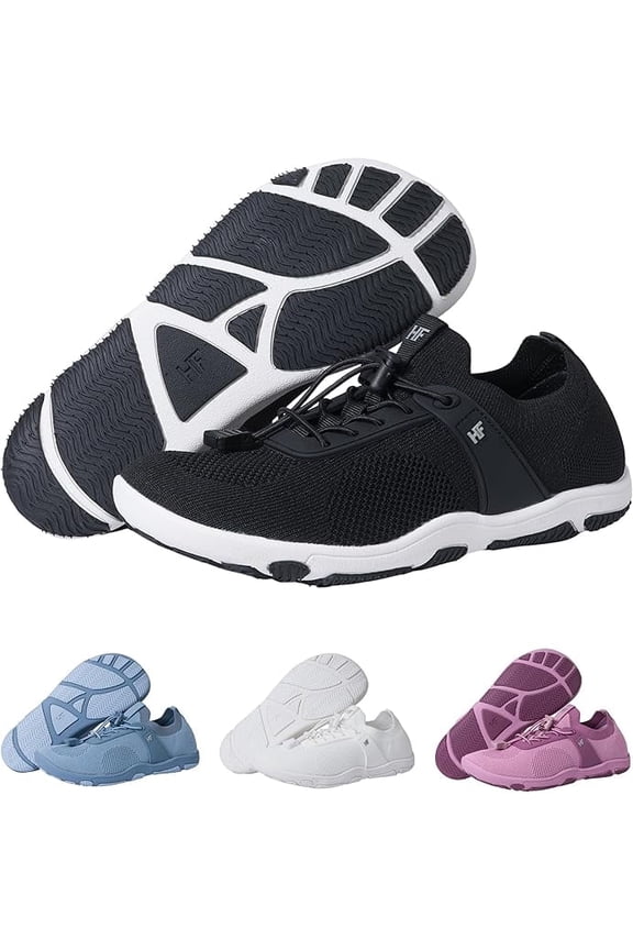 Theora Pro Barefoot Shoes - Wide Toe Box, Breathable Lightweight Ergonomic Shoes for Walking & Hiking, Non-Slip Durable Sole, Zero Drop for Women and Men