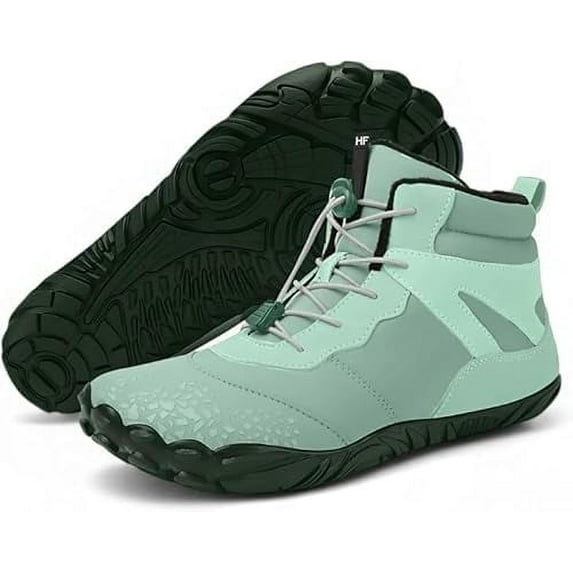 Hike Footwear Vindra Flex - Warm Barefoot Winter Boots, Non-Slip, Wide Toe Box Shoes for Adults - Unisex