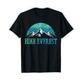 thumbnail image 1 of Hike Hiking Hiker Mountain Mount Everest Retro Vintage Gift T-Shirt, 1 of 5