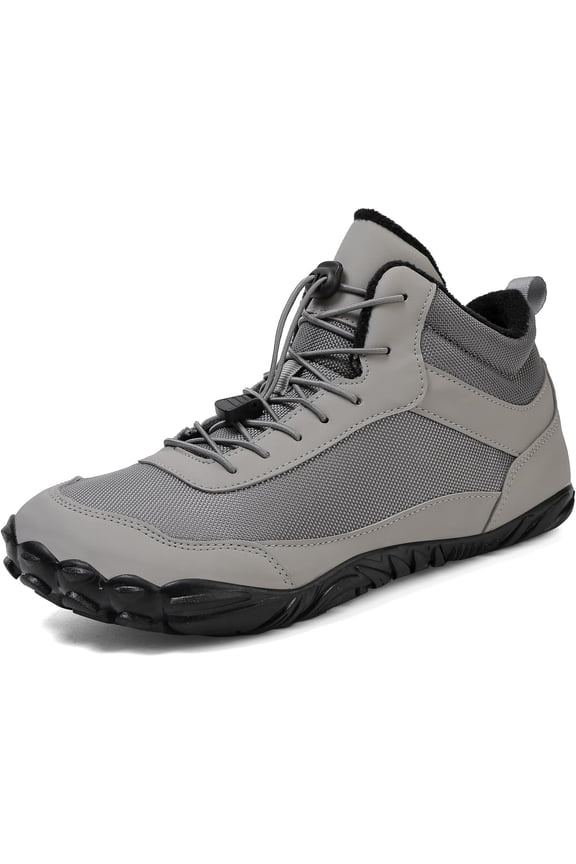 Hike Winter Footwear Barefoot Womens, Barefoot Boots, Grounded Waterproof Wide Toe Box hiking Walking Shoes For Men